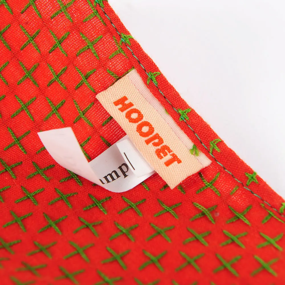 HOOPET High Quality Cotton Pet Triangular Bandage for Teddy/ Bichon Bib Neckerchief|bandage crepe|bandage boardpet matte |