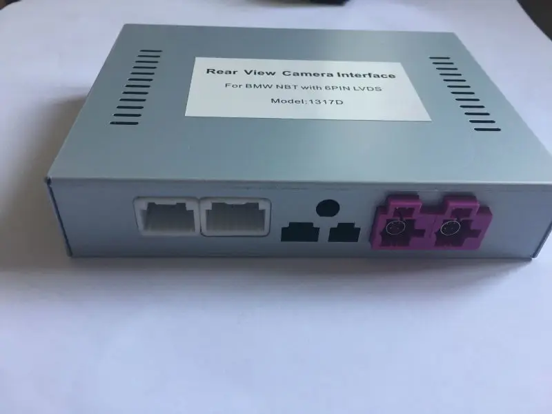 Интерфейс для установки камеры заднего вида на BMW 1/2/3/4/5/7 серии X1 X3 X4 X5 X6 NBT HU entry on.