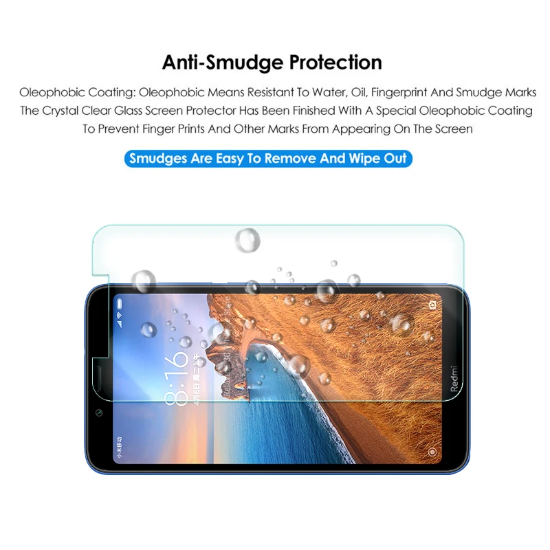 2 шт. закаленное стекло для xiaomi redmi 7a защита экрана защитное note 7 xaomi xiomi redmi7a a