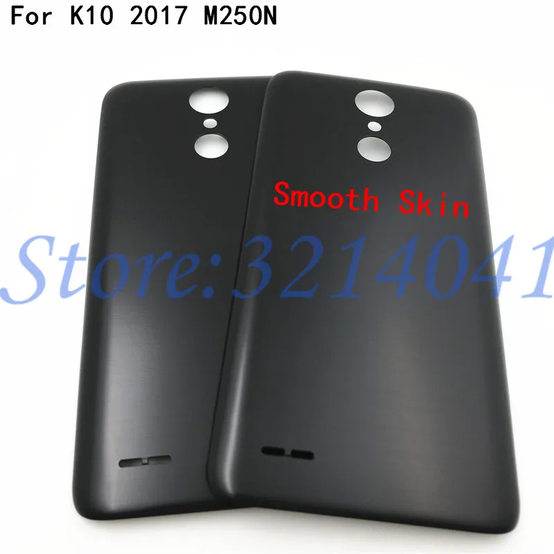 Для LG K10 M250 M250N M250E M250DS корпус батарея Крышка задняя панель дверь с NFC+ логотип