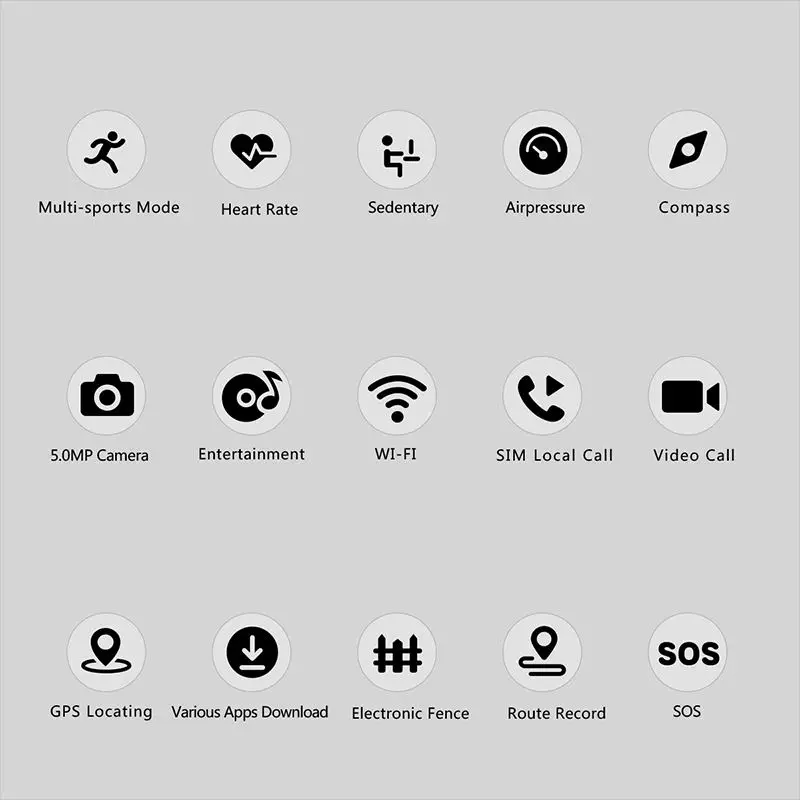 Смарт часы H7 водонепроницаемые GPS умные Android одежда 4G Bluetooth спортивные с