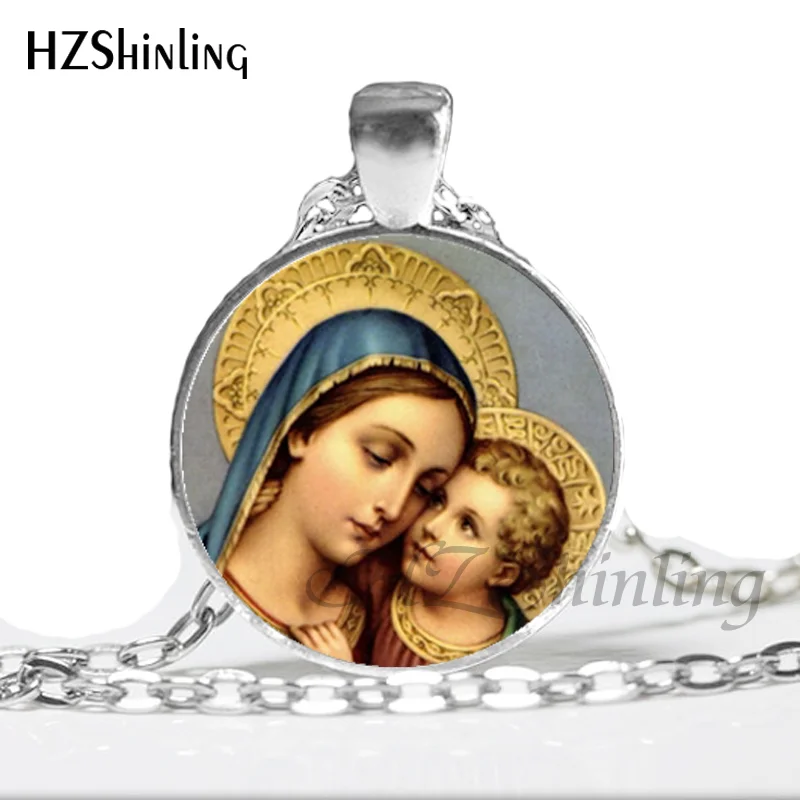 Женское ожерелье с подвеской в виде Богородицы|mother fashion|necklace vintagefashion jewelry |