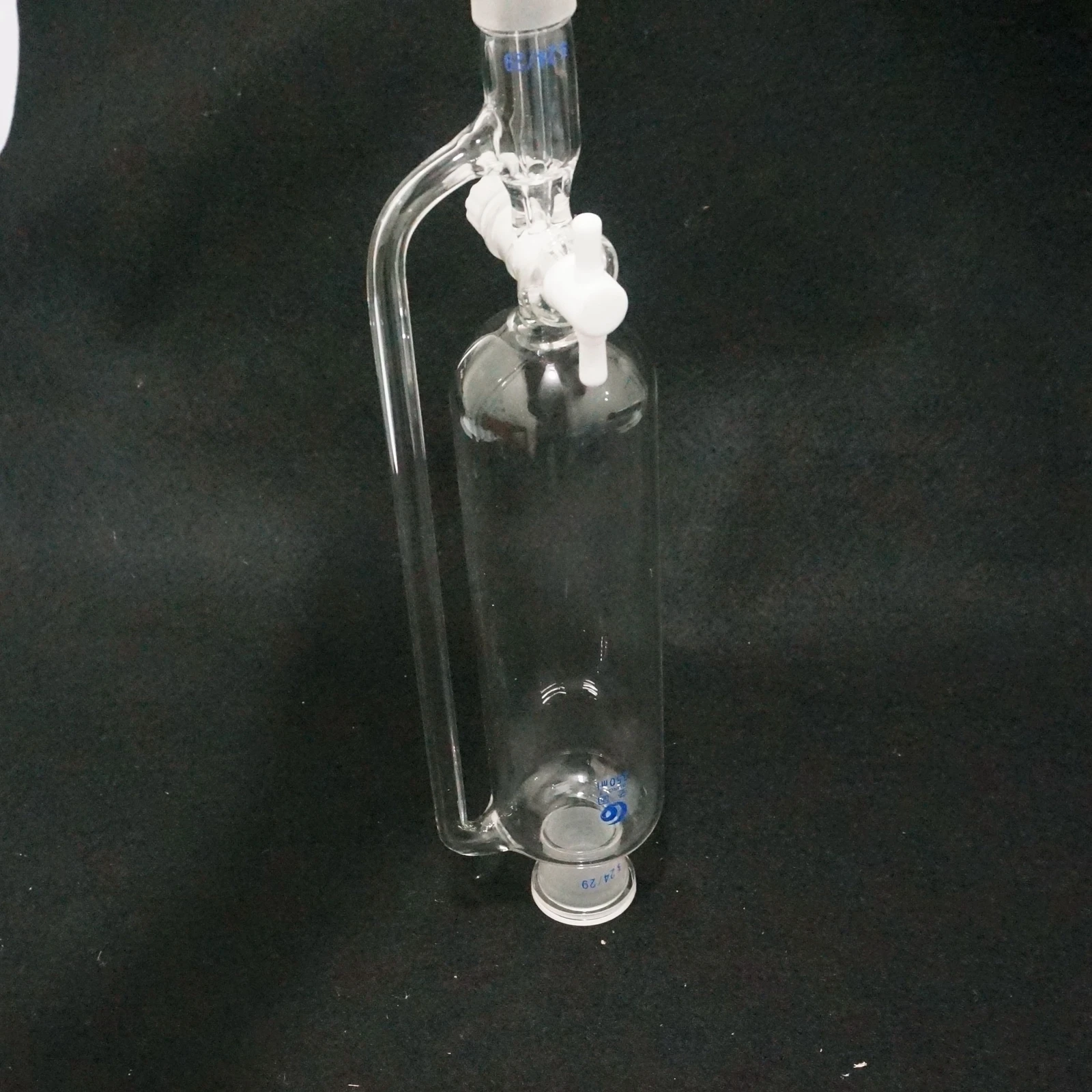 250 мл химический лабораторный Выравнивающий давление удлинительная Воронка 24/29