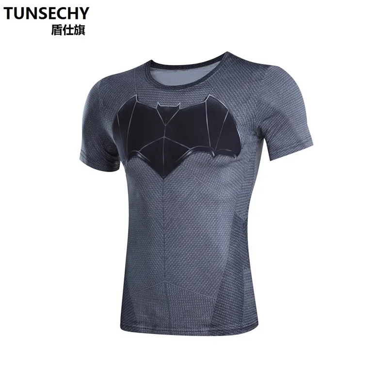 Wisdom bikeman muscle men's cycling T-cycling fitness equipment male iron man spider-man sportswear batman armor | Спорт и