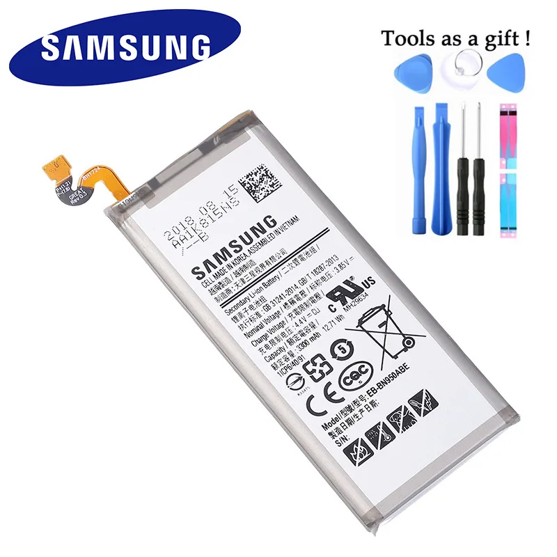samsung Note 8 Аккумулятор для samsung N950 N950F N950U N950N EB-BN950ABE 3300 мАч samsung Note 8 N950 аккумулятор