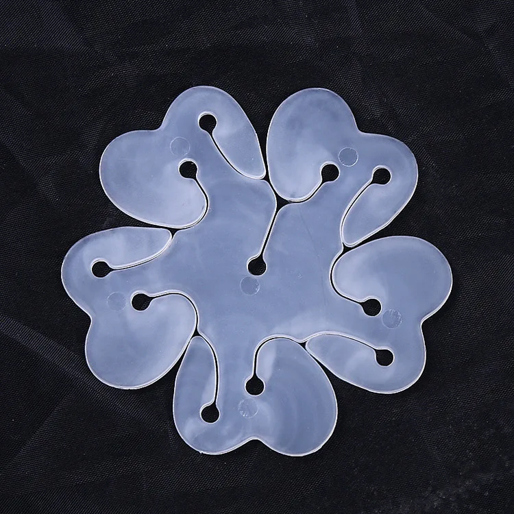 10pcs Flower Balloons Clip Baloon Globos Flor Decoration Accessories Plum Practical Foil Sealing Clamp | Дом и сад