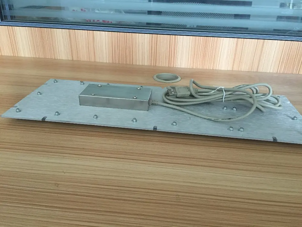 103 клавиш NEMA 4/4x или IP65 промышленный/Киоск металлический ПК клавиатура с металлическим корпусом из нержавеющей стали для станка с ЧПУ, Платформа Управления