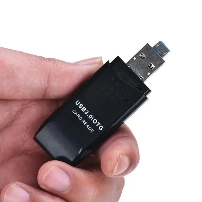 Sd кард-ридер usb 3,0 аксессуары для ноутбуков мини 5 Гбит/с Супер Скоростной USB 3,0+ OTG Micro SD/SDXC TF кардридер адаптер U диск z6