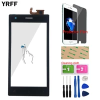 5 0 mobile touch screen digitizer panel for micromax q413 touch screen front glass lens sensor panel protector film