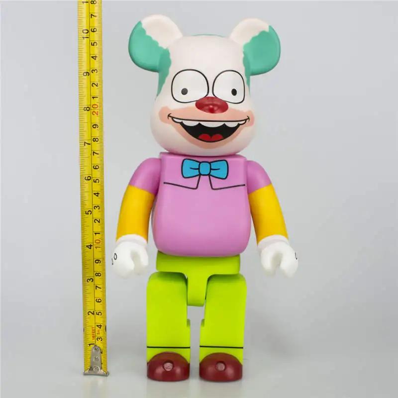 A No Box 11 дюймов Аниме Bearbrick фигурка Cos Бэтмен Симпсоны кукла Be@ rbrick ПВХ Коллекционная модель игрушки подарки для детей - Цвет: A No Box