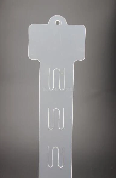 61*4 см пластиковая вешалка для крючков товарный крюк подвесная лента мерчандинга