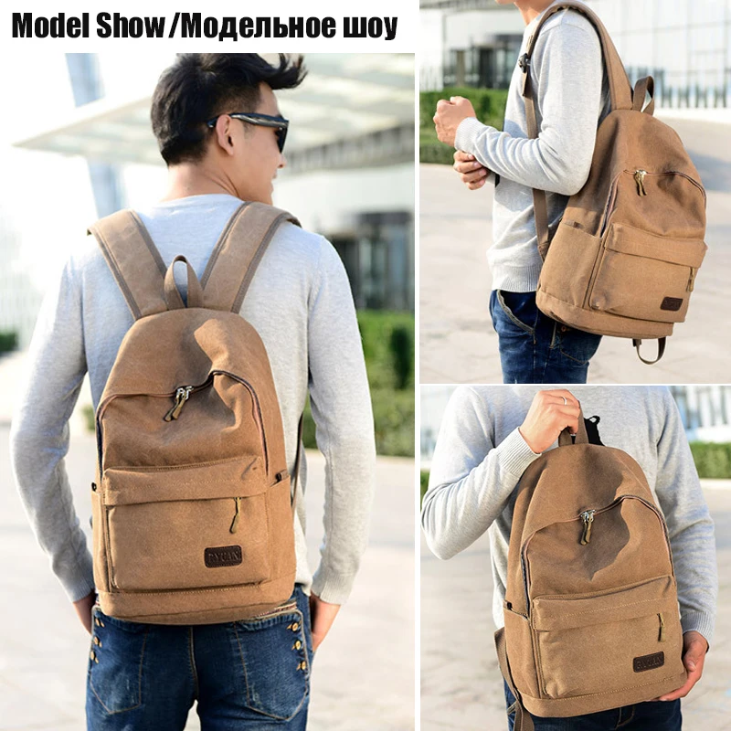 

Hot Large Capacity Man Travel Bag Outdoor Sports Mountaineering Gym Bag Men Bags Canvas Shoulder Bag Male Canvas Backpacks