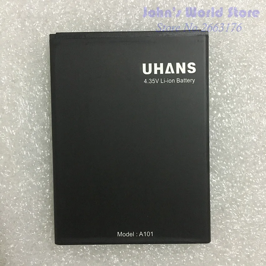 Для UHANS A101 A101S 2450 мАч мобильный телефон 100% Новая батарея смартфон запасная