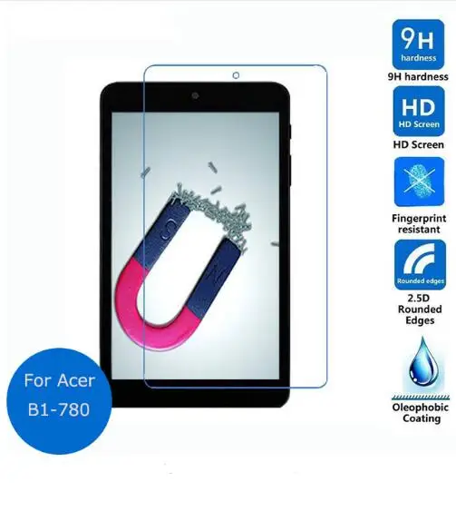 Защитная пленка из закаленного стекла для Acer Iconia One 7 B1-780 дюймов 2.5D 9H Premium |