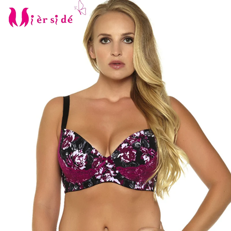 

Mierside 955 6Color Plus size Large Brassiere Stitching underwire bra Bralette Women Underwear Sexy lingerie 32-46D/DD/DDD/F/G