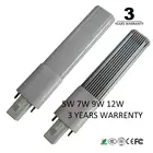 G23 светодиодный ная лампа 2-контактная двухконтактная трубчатая лампа 5 Вт 7 Вт 9 Вт SMD 2835 ac85-265V 110 В 220 в 230 в 240 В ce rohs