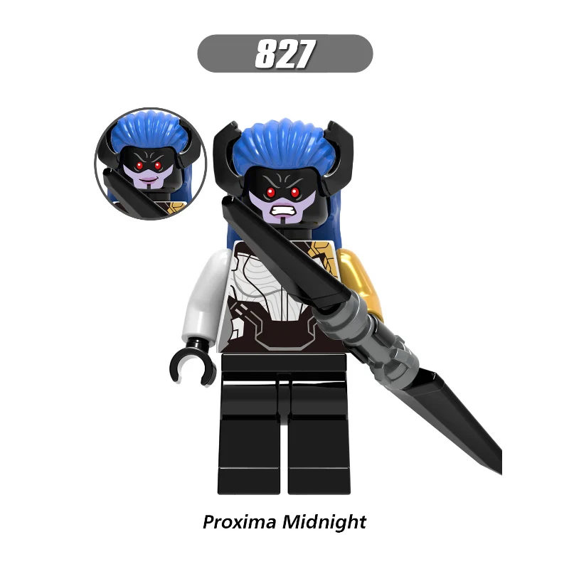 Proxima Midnight Флэш-фигурка супер герой Темный лучник над девочкой Пингвин-шутник Тепловой Волны Deadshot Vibe Строительные блоки Кирпич модель игрушки - Цвет: Proxima Midnight