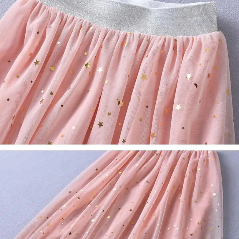2019 юбка пачка для маленьких девочек школьная детская сетчатая юбки принцессы с
