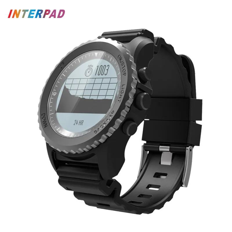 Interpad Смарт часы с GPS IP68 Профессиональные Водонепроницаемые умные Мульти
