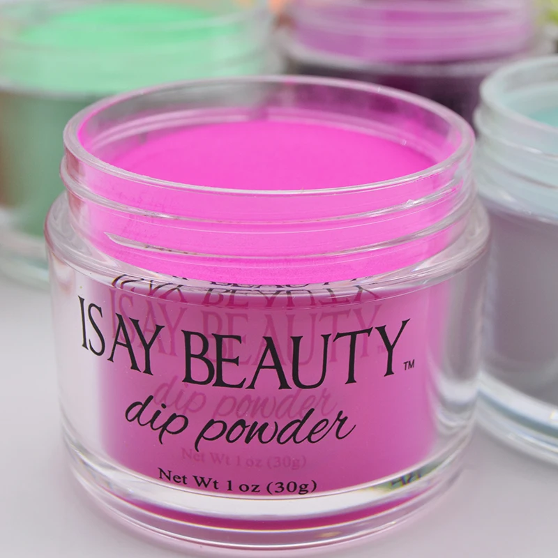 ISAYBEAUTY 28gram пудра для напыления маникюра тренд легче и быстрее наносится чем