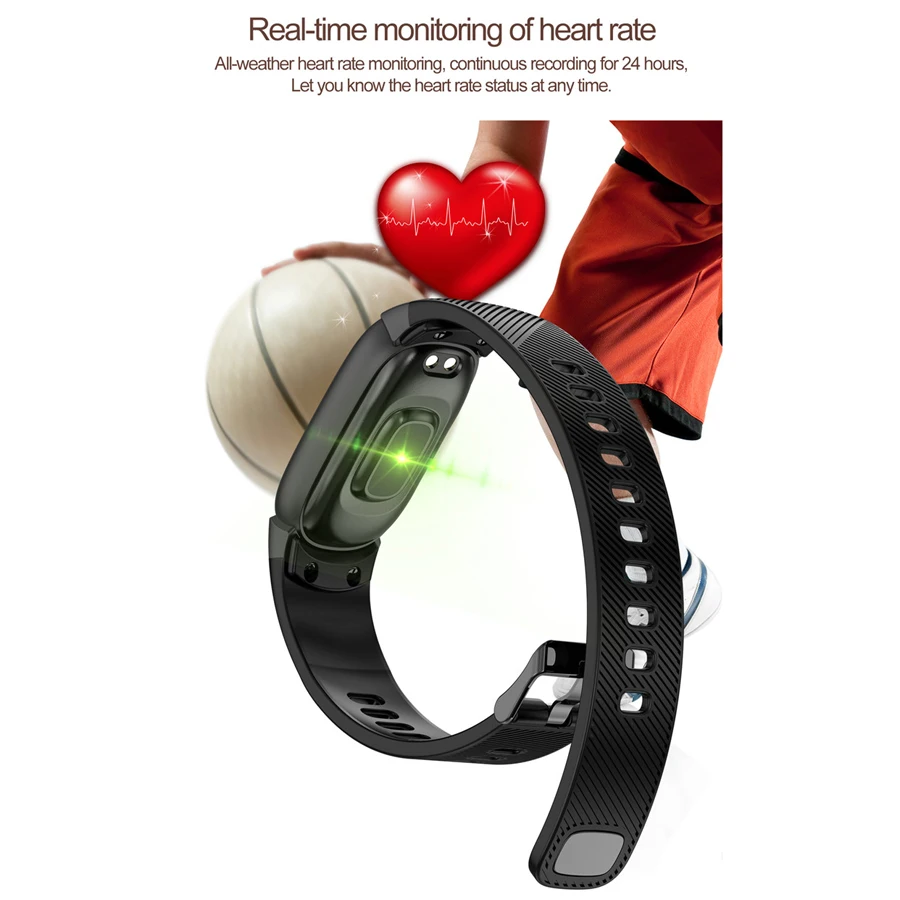 Смарт часы с браслетом женские монитором сердечного ритма фитнес трекер для сна