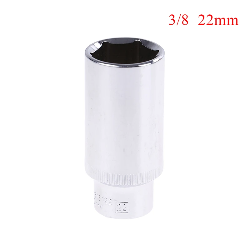 22mm Свеча зажигания торцевой ключ головка 3/" 8-22 мм ручные инструменты CR-V Универсальный внутренний шестигранный ключ Торцевая головка инструмент для ремонта авто - Цвет: 22mm