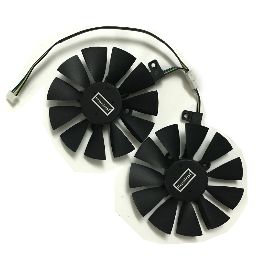 MINING-RX470-4G MINING-P106-6G VGA охлаждающий вентилятор для ASUS горно-P106 горно-RX 470 карты