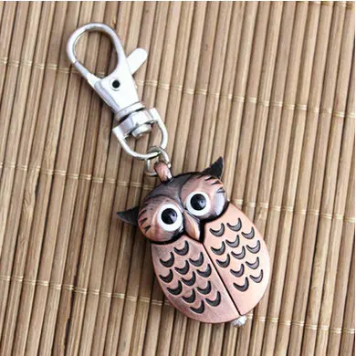 Чаояда 2018 Новый мультяшный Милый Винтажный ночной Сова ожерелье кварцевые