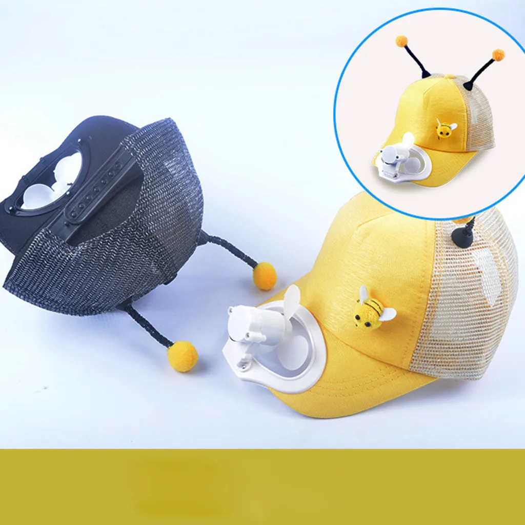 SAGACE Очаровательная Детская летняя бейсбольная кепка с вентилятором