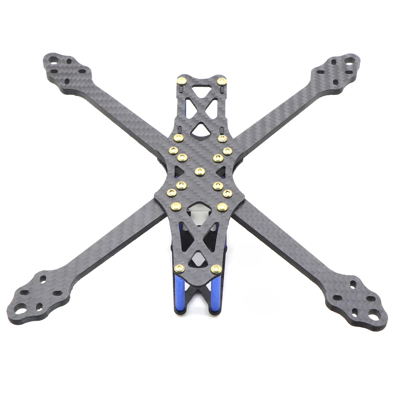 HSKRC JOHNNY V2 225 мм 5 дюймов 5 мм Arm Комплект из углеродного волокна для рамы 106g для радиоуправляемого дрона FPV Racing