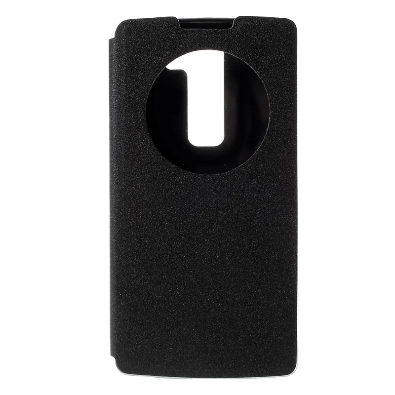 DULCII Case for LG Spirit h440y h422 h440n Cover Sand-like Texture Leather View Window Coque H 440Y 422 H440 N | Мобильные телефоны