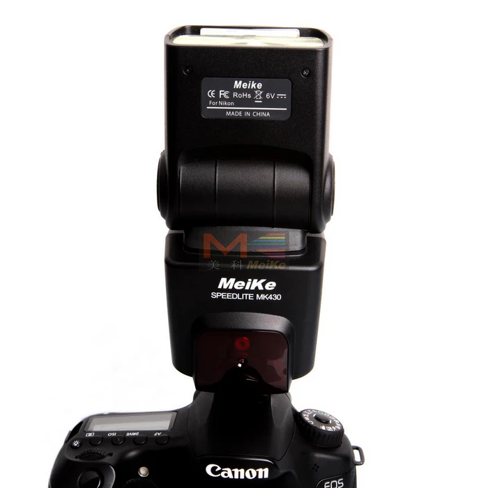 Вспышка Meike MK 430 MK430 TTL для всех камер Canon 430EX II EOS 5D III 6D 60D 450D 500D 550D 600D 650D 700D 1000D 1100D|camera