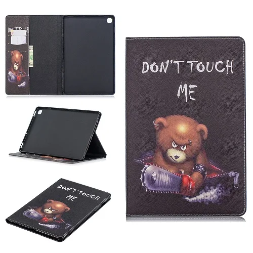Чехол-книжка для планшета с подставкой для samsung Galaxy Tab A 10," SM-T510 SM-T515 T510 T515, чехол для планшета с бумажником и отделением для карт+ подарок - Цвет: SM T515 SYTPU XXXX