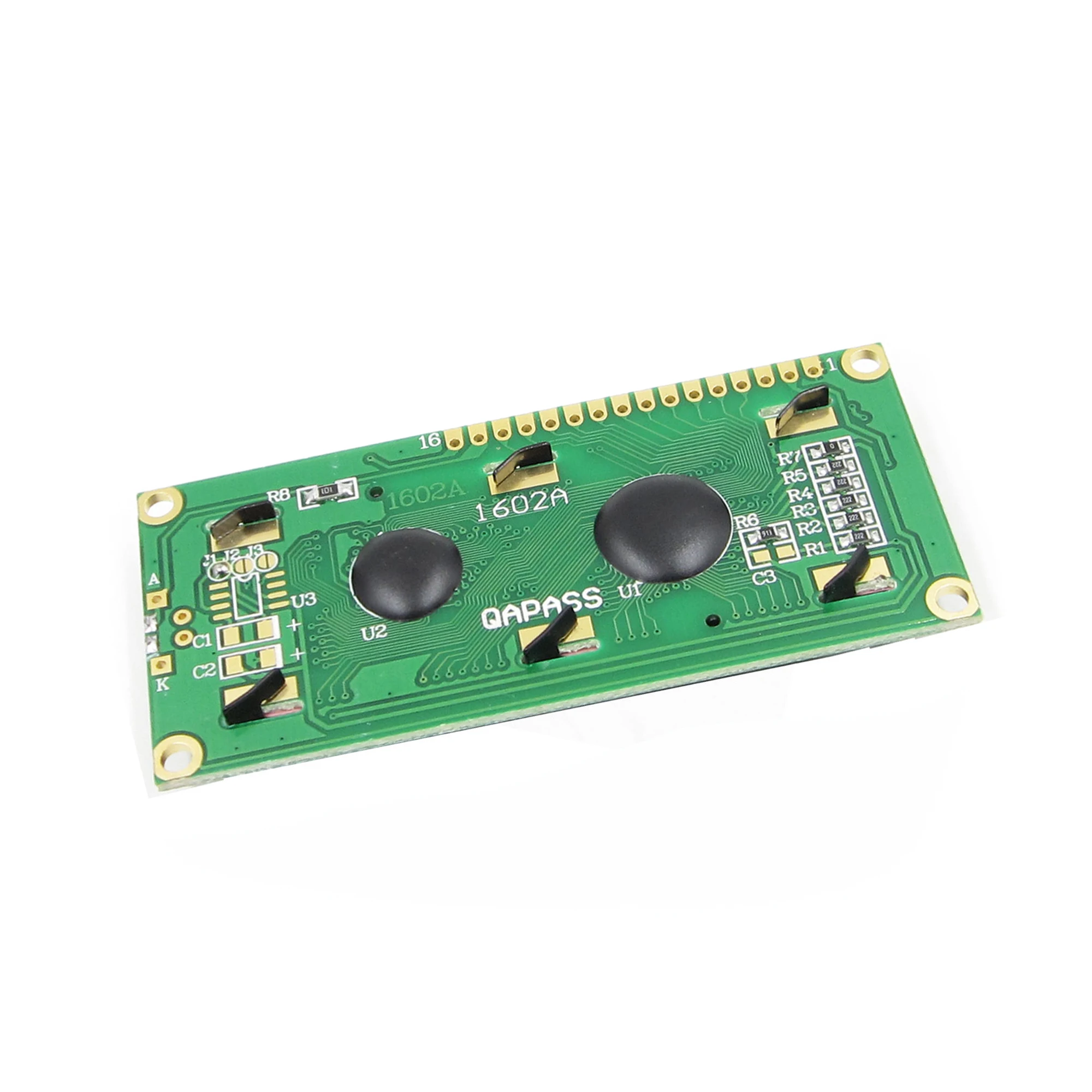 16x2 1602 HD44780 символьный дисплей модуль LCM желтый черный свет Новый ЖК | Электронные