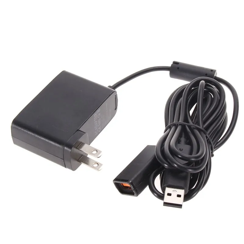 Новый Топ черный AC 100 в 240 блок питания адаптер USB зарядное устройство для Microsoft Xbox