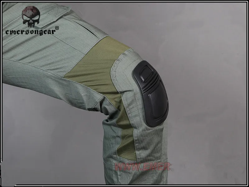 Emersongear G2 тактические штаны с наколенниками страйкбол Emerson gen2 боевые тренировочные военные брюки EM7038 Койот коричневый Мультикам