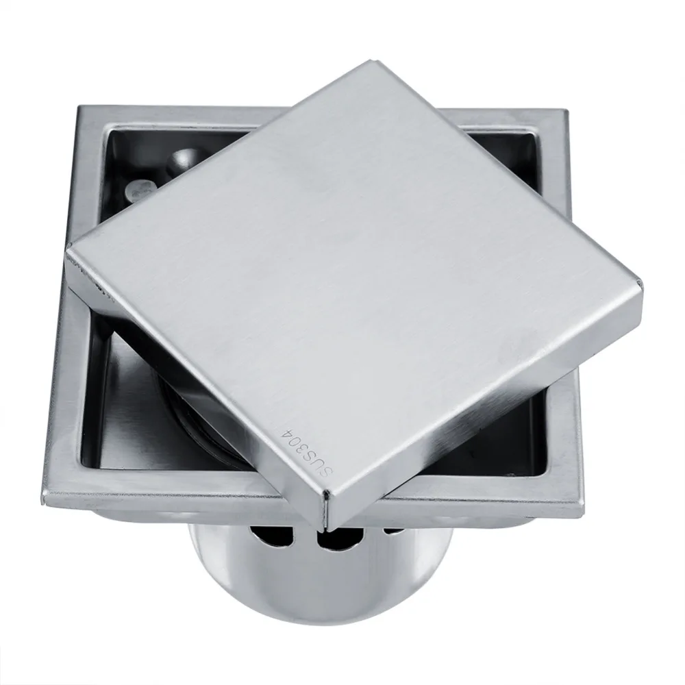 Дренаж для пола в ванной комнате из нержавеющей стали с защитой от запаха|shower
