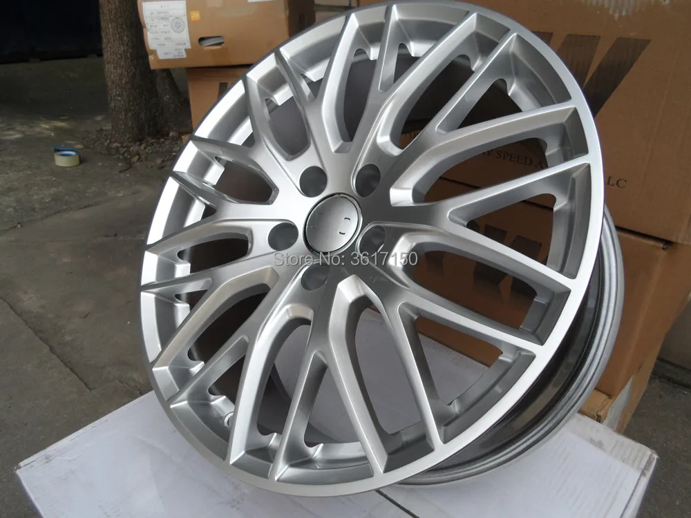 18x8J колесные диски PCD 5x112 центральный диаметр 66,6 ET35 с колпачками ступицы
