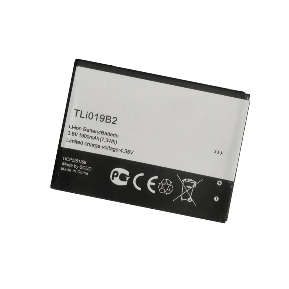 5 шт./лот TLI019B1 TLi019B2 1900 мАч аккумулятор для ALCATEL one touch POP C7 OT-7041 7041D dual CAB1900003C2 |