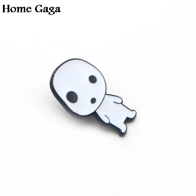 Homegaga Princess Mononoke diy Zinc tie cartoon Pins backpack clothes brooches for men women hat decoration badges medals D1451