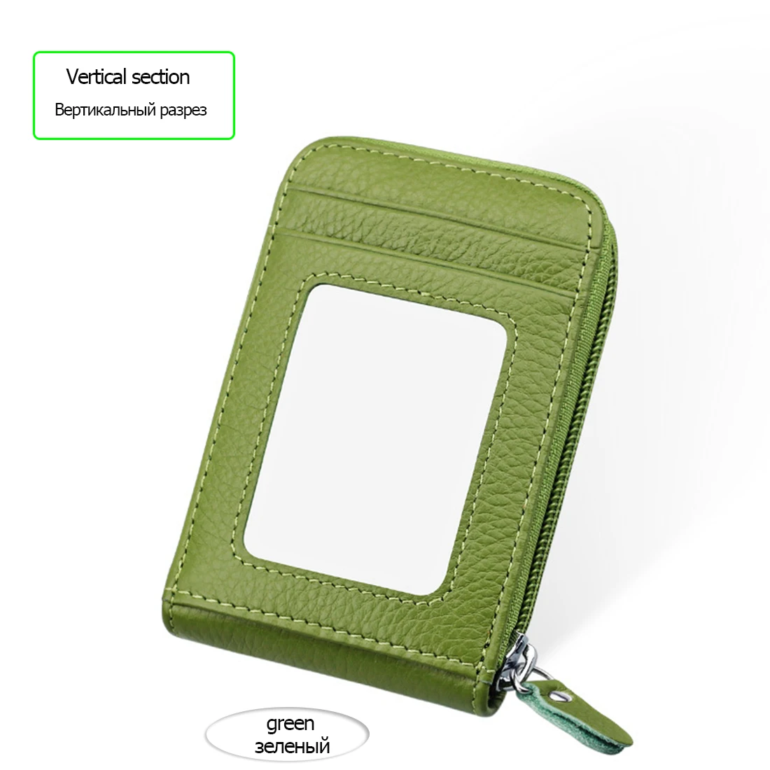 kb09 green HMILY женский держатель для карт, кошельки из натуральной кожи, высокое качество, женская сумка для кредитных карт, мужской держатель для карт, портмоне - Цвет: kb09 green