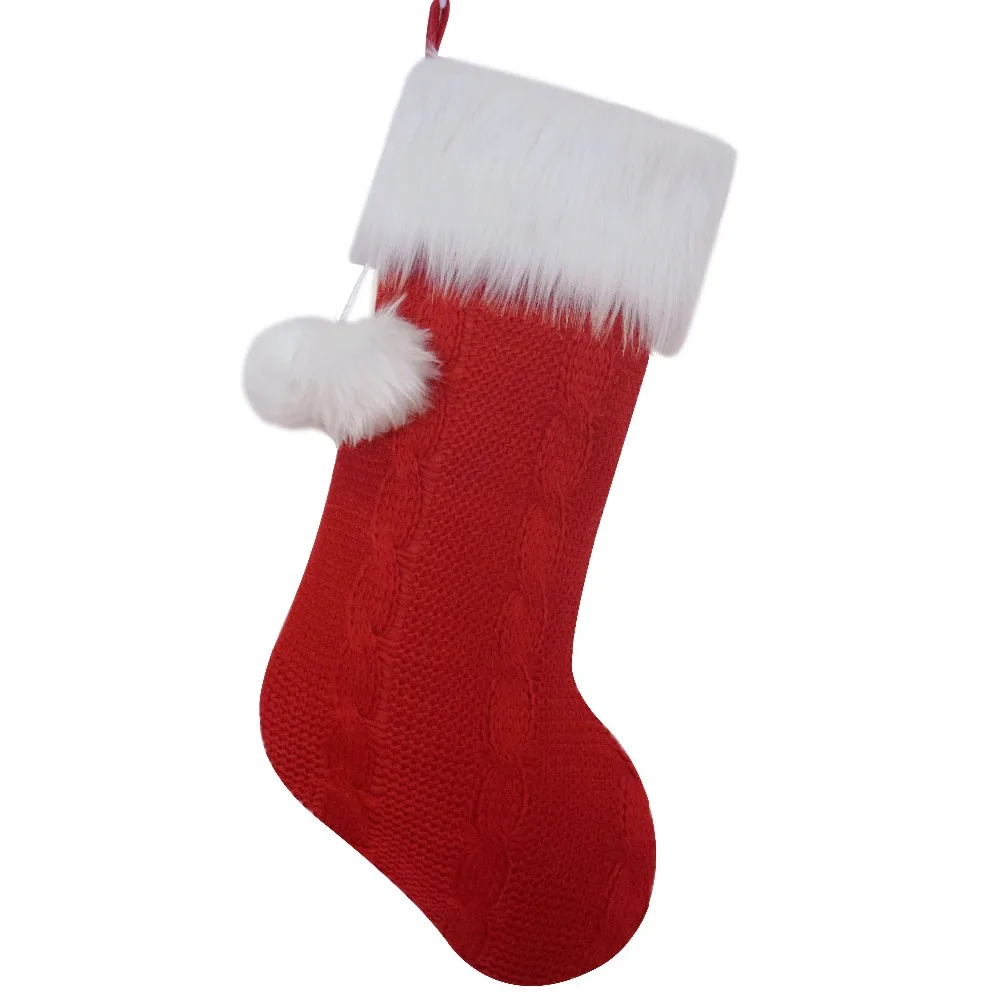 Бесплатная доставка трикотажные носки для подарков на Рождество/Рождество