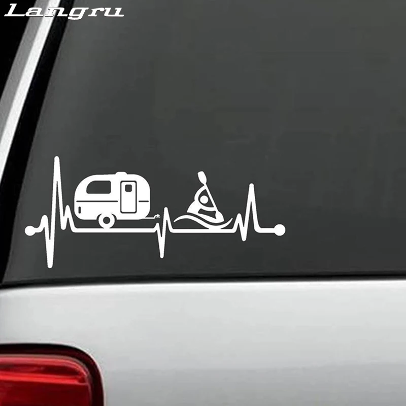 Креативный автомобильный Стайлинг Langru для кемпера трейлера Каяка переводная