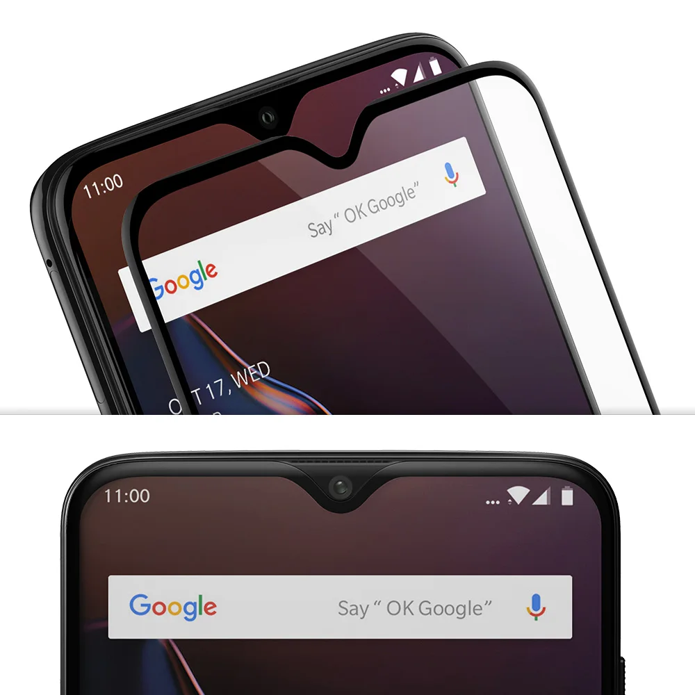 2 шт. защитная пленка для экрана Oneplus 6 T|Защитные стёкла и плёнки телефонов| |