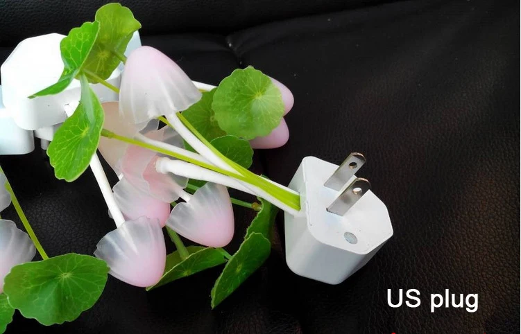 Новинка ночник с европейской и американской вилкой Индукционная лампа-грибок