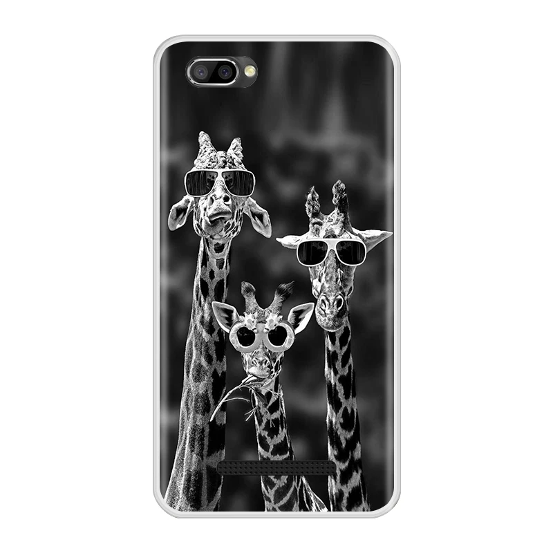 Чехол для телефона Doogee X20, мягкий силиконовый термополиуретановый Модный чехол с цветочным рисунком Для Doogee X20
