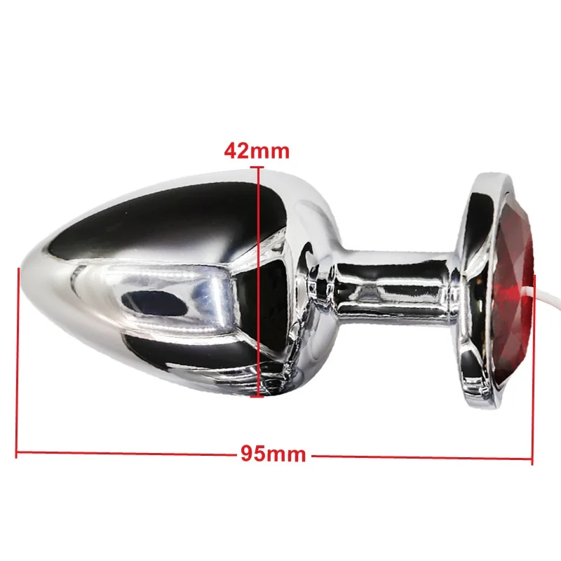 Электрошоковая Анальная пробка электрическая стимуляция секс игрушки набор для