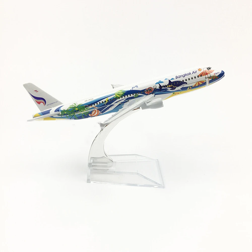 1/400 масштаб самолета Airbus A320 Таиланд Бангкок Air 16 см сплав игрушка в виде самолета Для детей подарок для коллекции