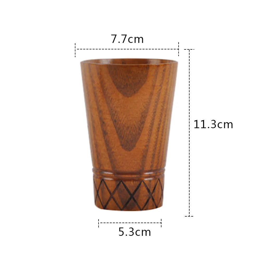 Новая деревянная чашка бревна ручной работы из натурального дерева Кофе Чай пиво