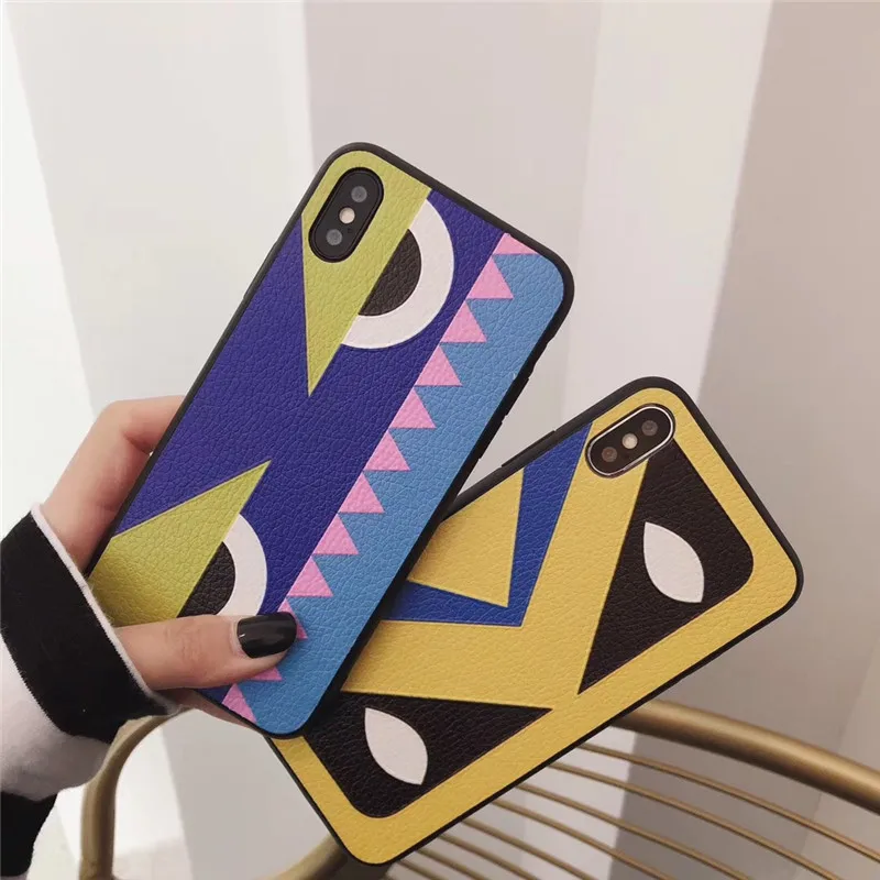 Italy luxury brand cases Bird Eyes fashion Italian phone cover For iPhone 6 6s 7 8 Plus X coque for XS XR MAX hard fundas |